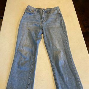 Madewell Women’s Jeans Light Wash Size 25 Slim Demi Boot